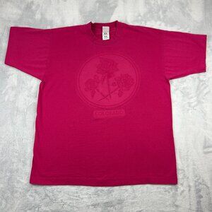 Vintage 90s Denver Colorado T Shirt Adults XL Maroon Single Stitch